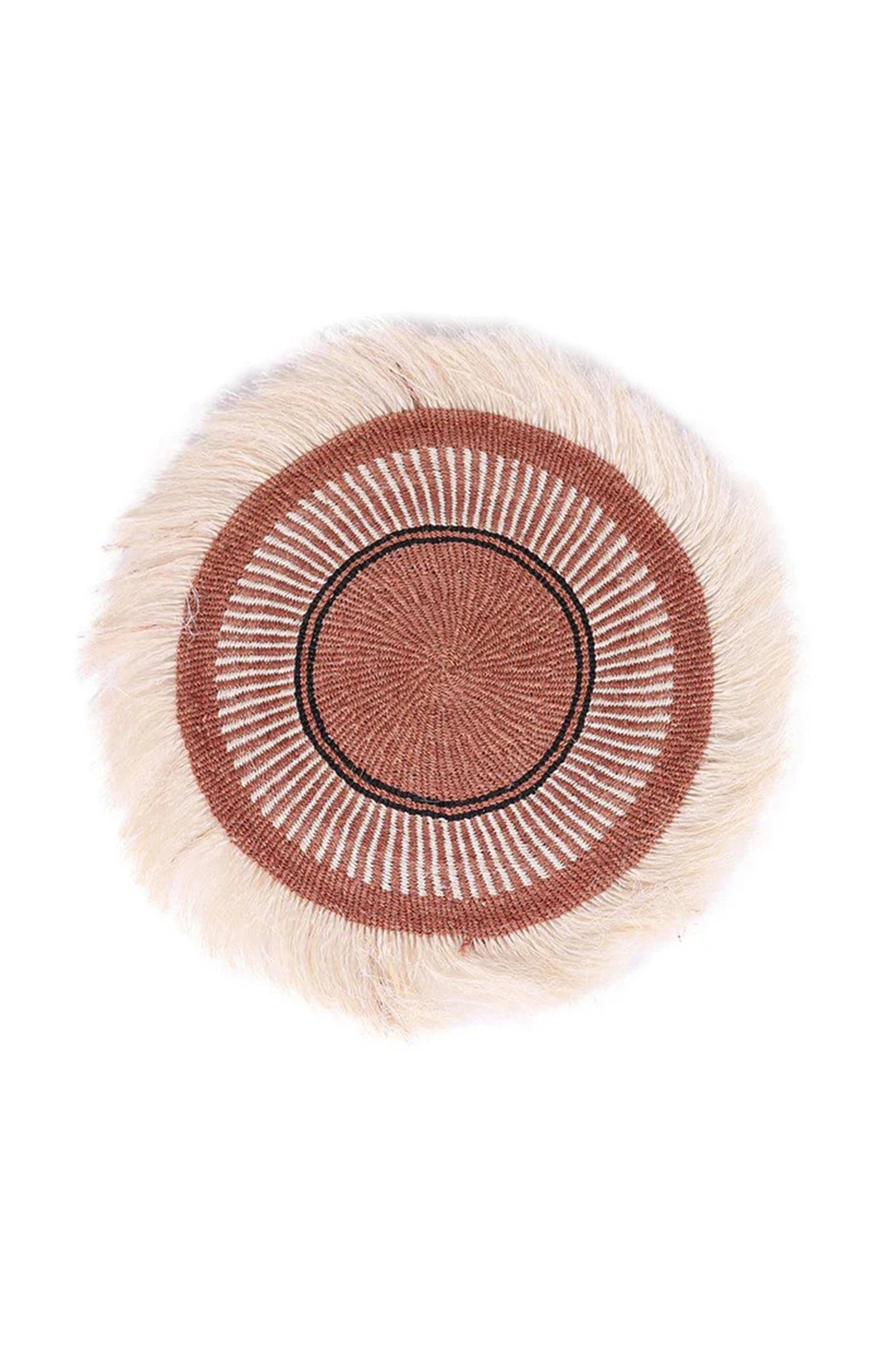 Lulu Fringe Wall Decor Basket