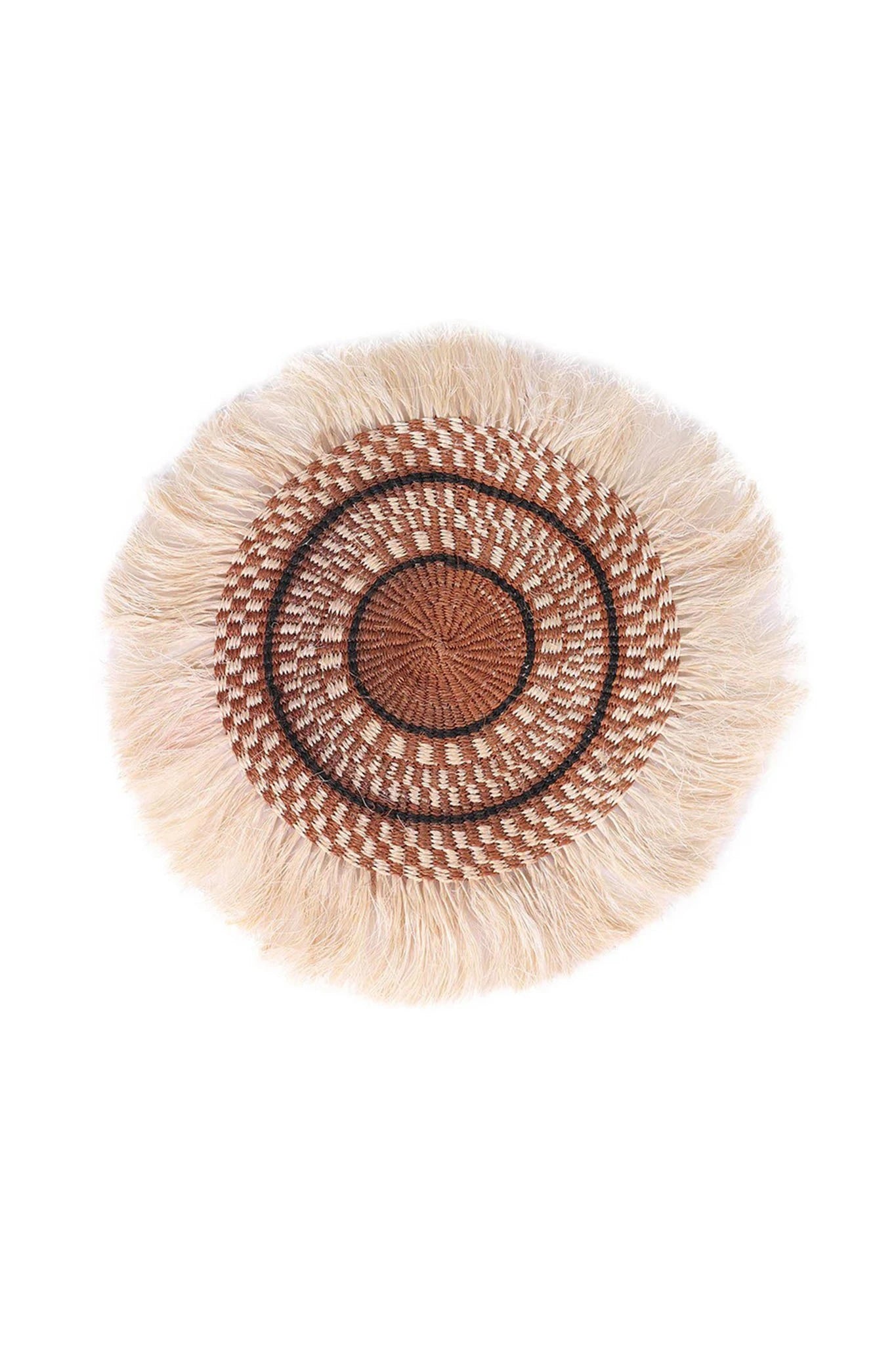 Imara Fringe Wall Decor Basket