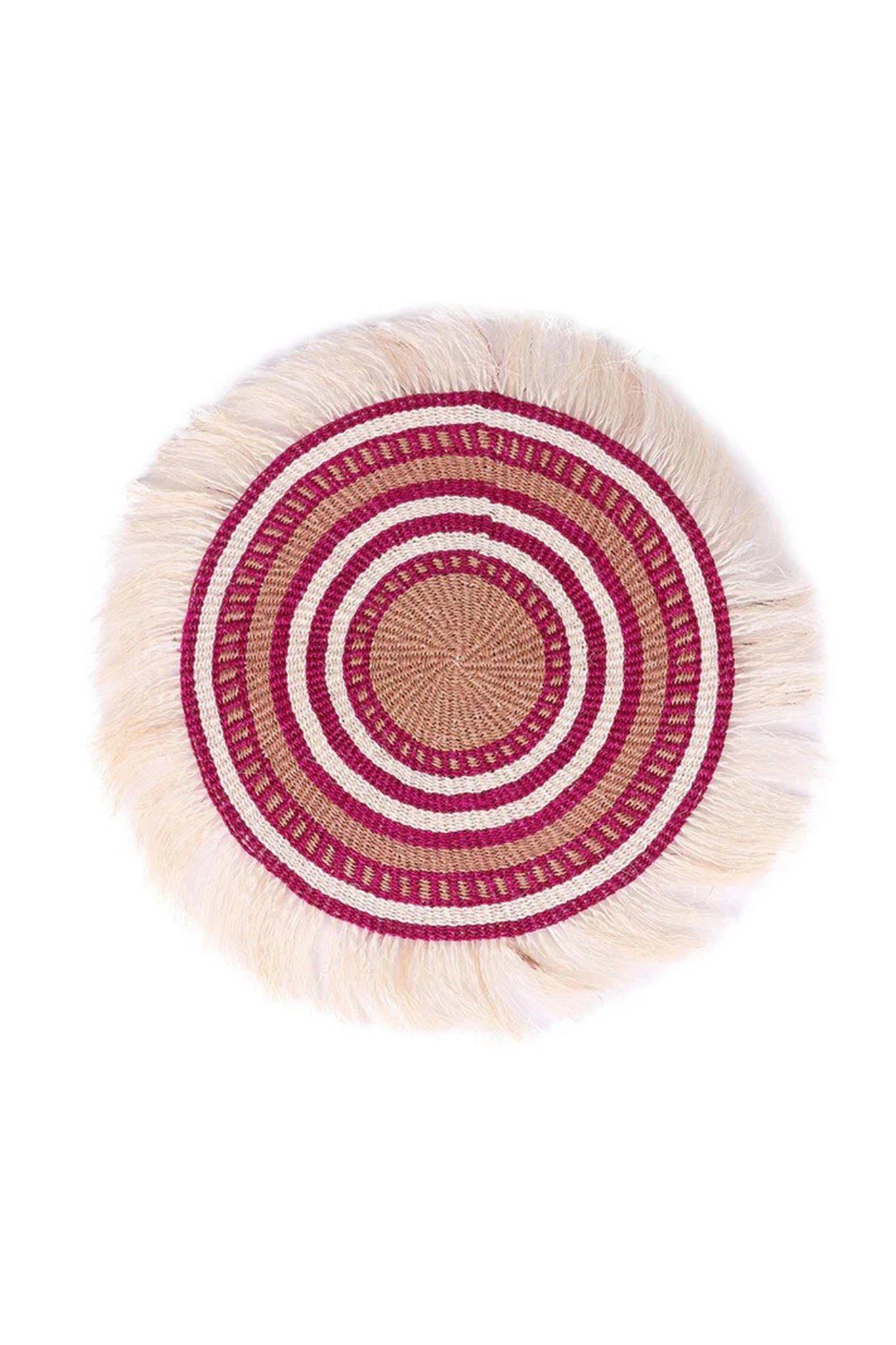 Nia Fringe Wall Decor Basket