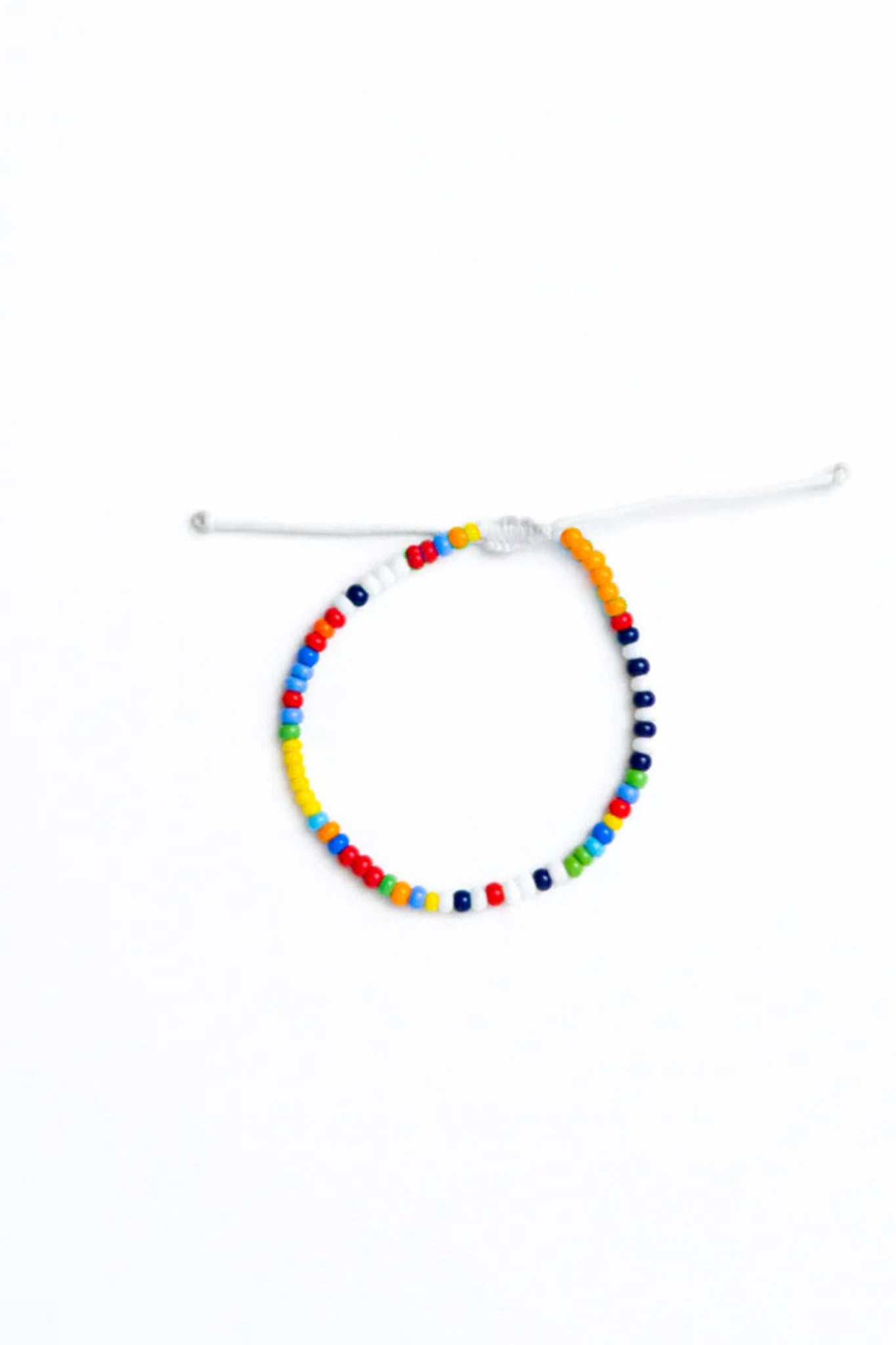 Assorted Colors Hand Beaded Maasai Stacking Bracelet