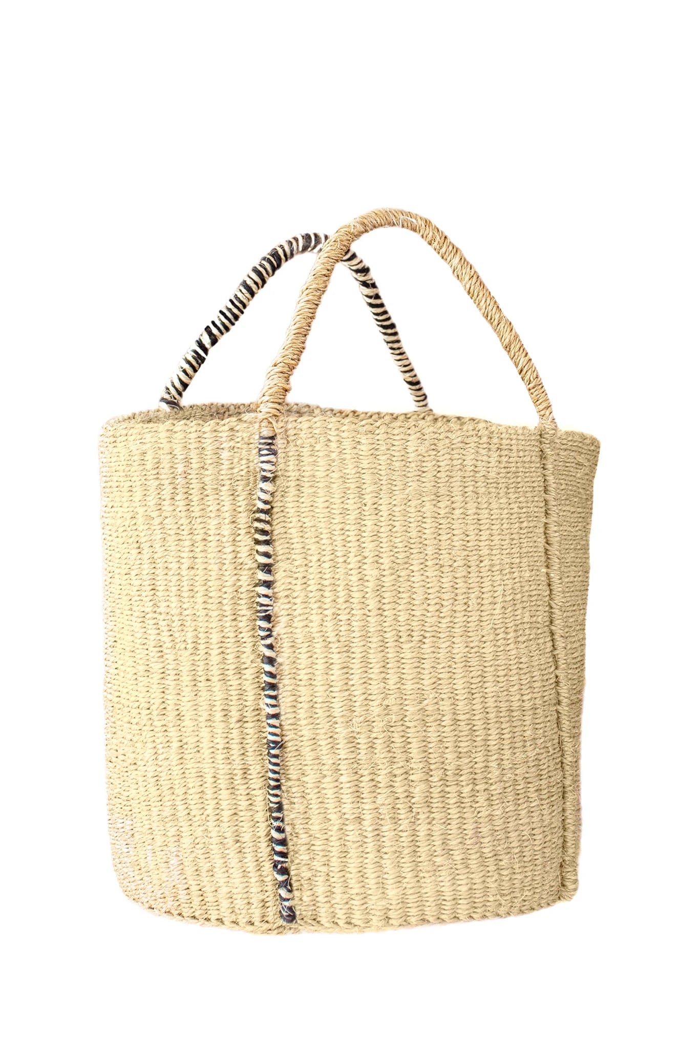 Natural and Monochrome Shopping Basket