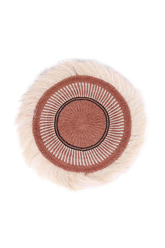 Lulu Fringe Wall Decor Basket