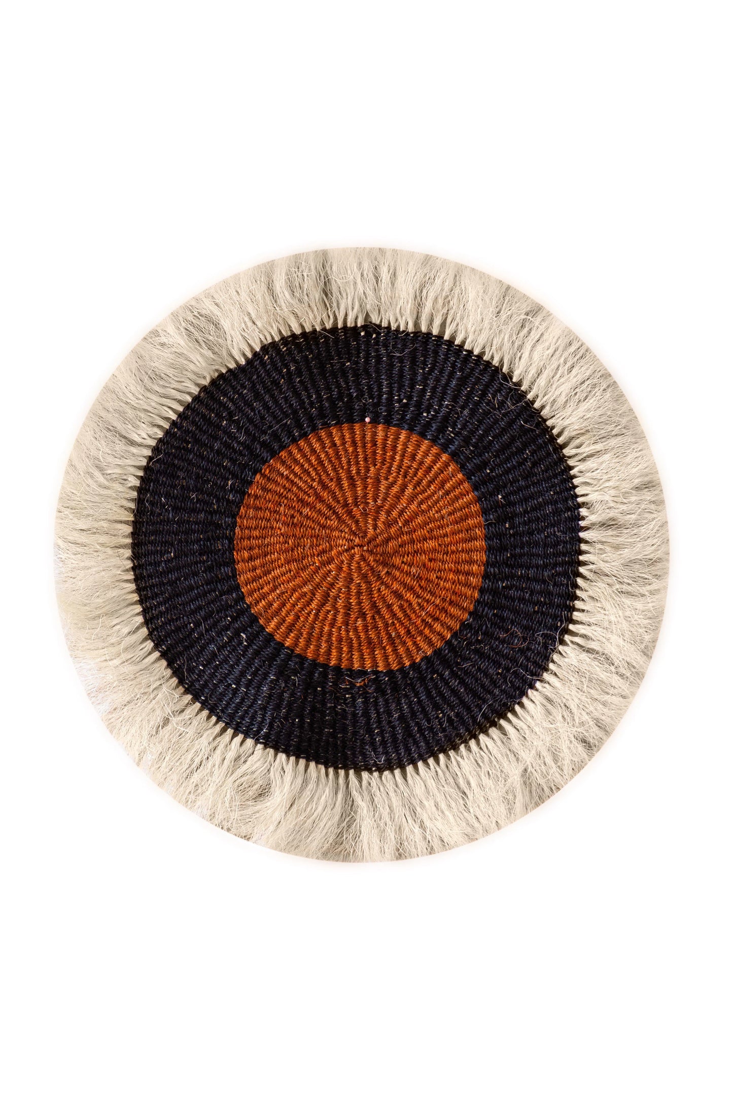 Ngoma Fringe Wall Decor Basket