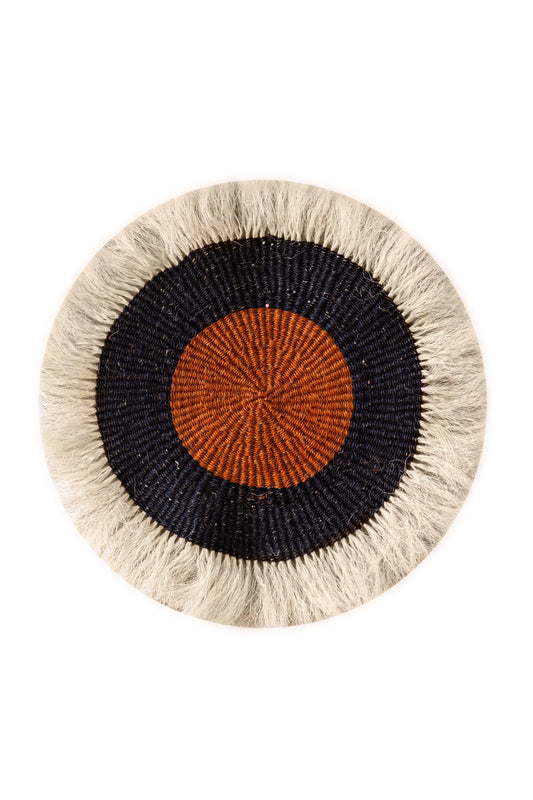 Ngoma Fringe Wall Decor Basket