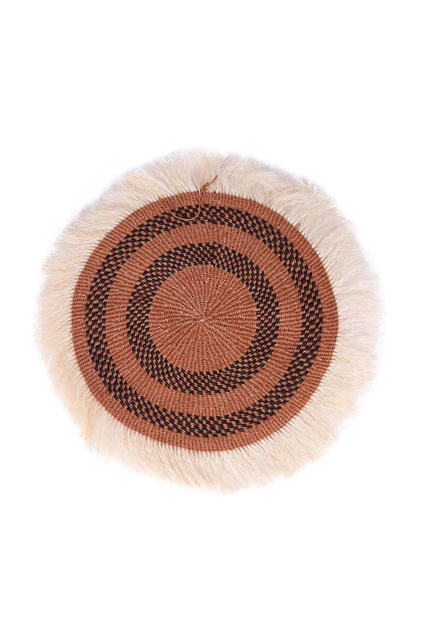 Duma Fringe Wall Decor Basket