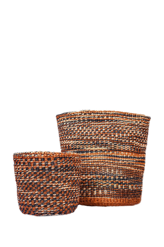 African Rustic Basket planter